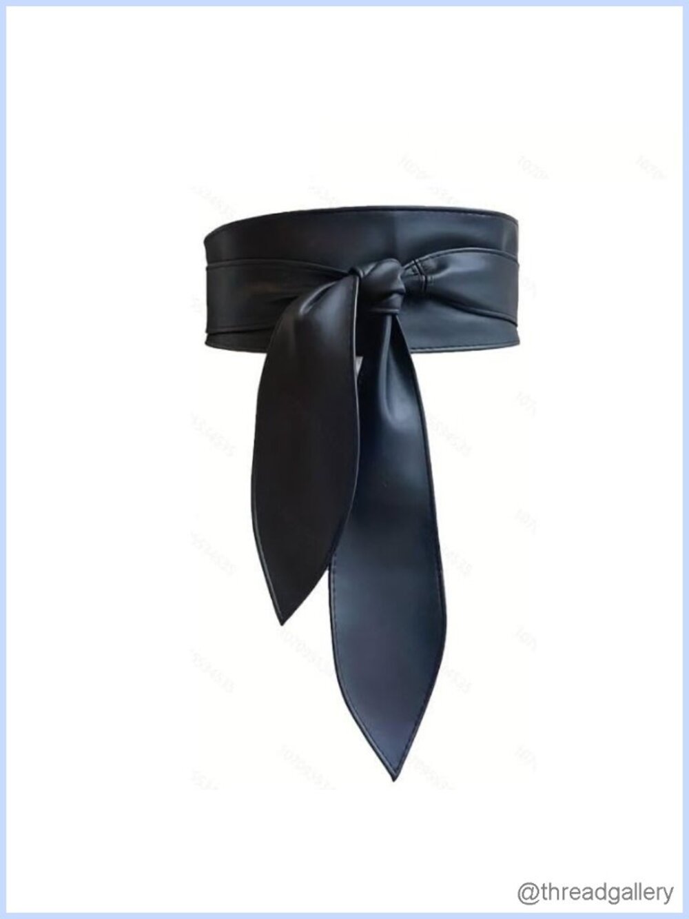 PU Leather Wide Cinch Belt Waist Wrap for Costume and Waist Shaping